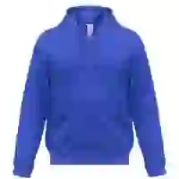 На картинке: Толстовка мужская Hooded Full Zip ярко-синяя на белом фоне