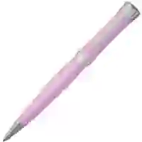 На картинке: Ручка шариковая Desire, розовая на белом фоне