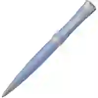 На картинке: Ручка шариковая Desire, голубая на белом фоне