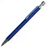 На картинке: Ручка шариковая Forcer, синяя на белом фоне