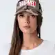 Бейсболка с вышивкой Marvel, камуфляж Бейсболка с вышивкой Marvel, камуфляж на белом фоне