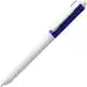 Ручка шариковая Hint Special, белая с синим на белом фоне