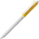 Ручка шариковая Hint Special, белая с желтым на белом фоне