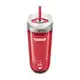 Стакан для охлаждения напитков Iced Coffee Maker, красный Стакан для охлаждения напитков Iced Coffee Maker, красный на белом фоне