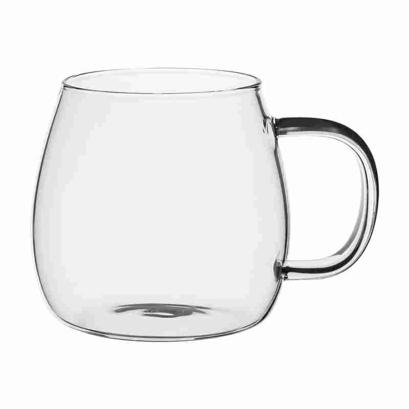 Кружка Glass Tea на белом фоне