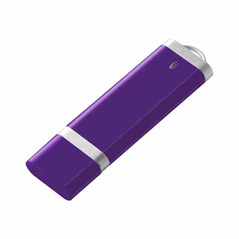 Флешка Profit, 8 Гб, фиолетовая на белом фоне