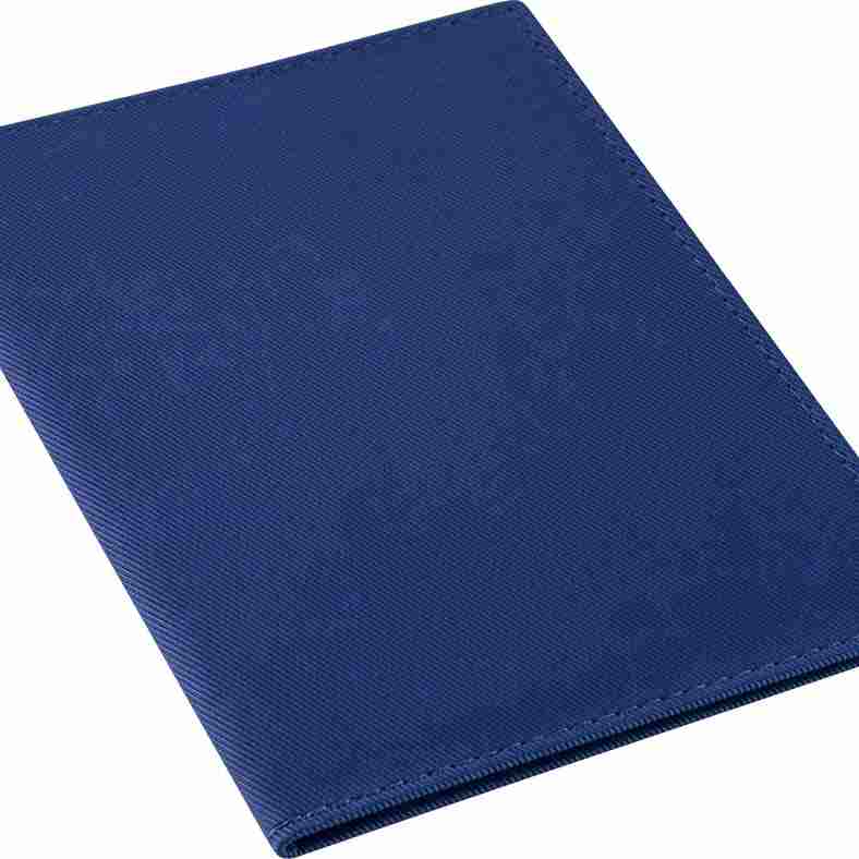 Обложка для паспорта Twill, синяя на белом фоне