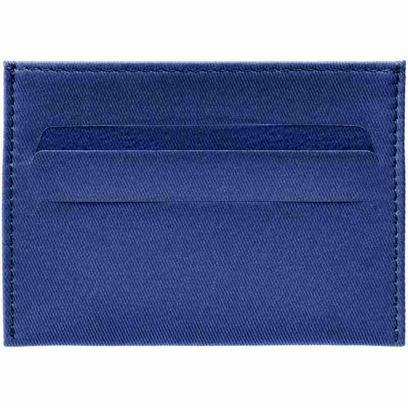Чехол для карточек Twill, синий на белом фоне
